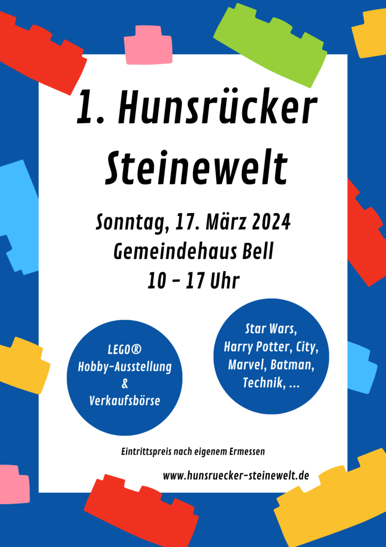 1. LEGO Ausstellung im Hunsrück