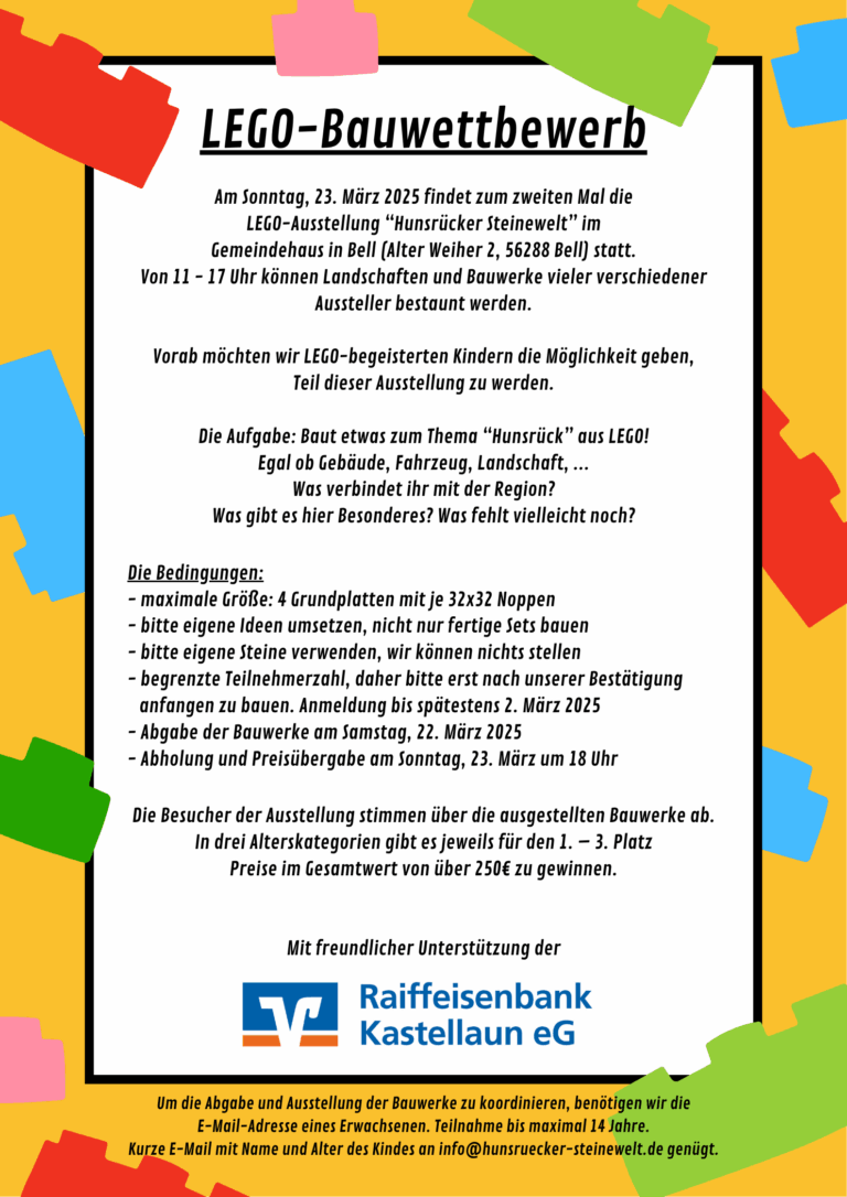 Bauwettbewerb zum Thema Hunsrück